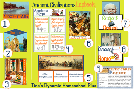 Ancient Civilizations Unit and Lapbook