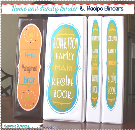 home management binder