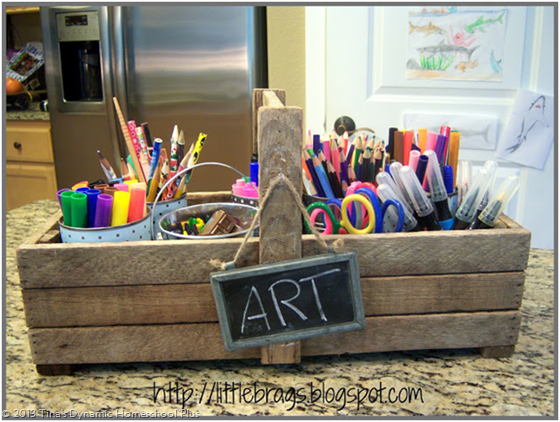 Creative Storage Solutions for Homeschool 