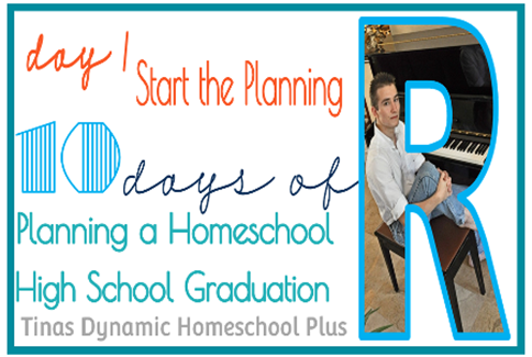 Planning a Homeschool High School Graduation 10 days day 1 Start the Planning thumb Day 4. Menu & Venue. 10 days of Planning A Homeschool High School Graduation