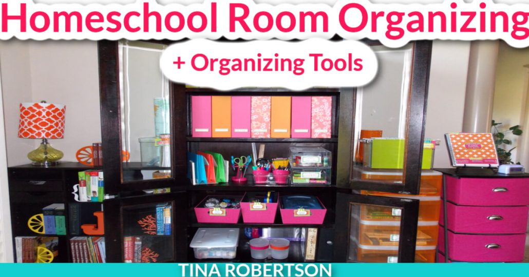 Homeschool Room Organizing + Organizing Tools