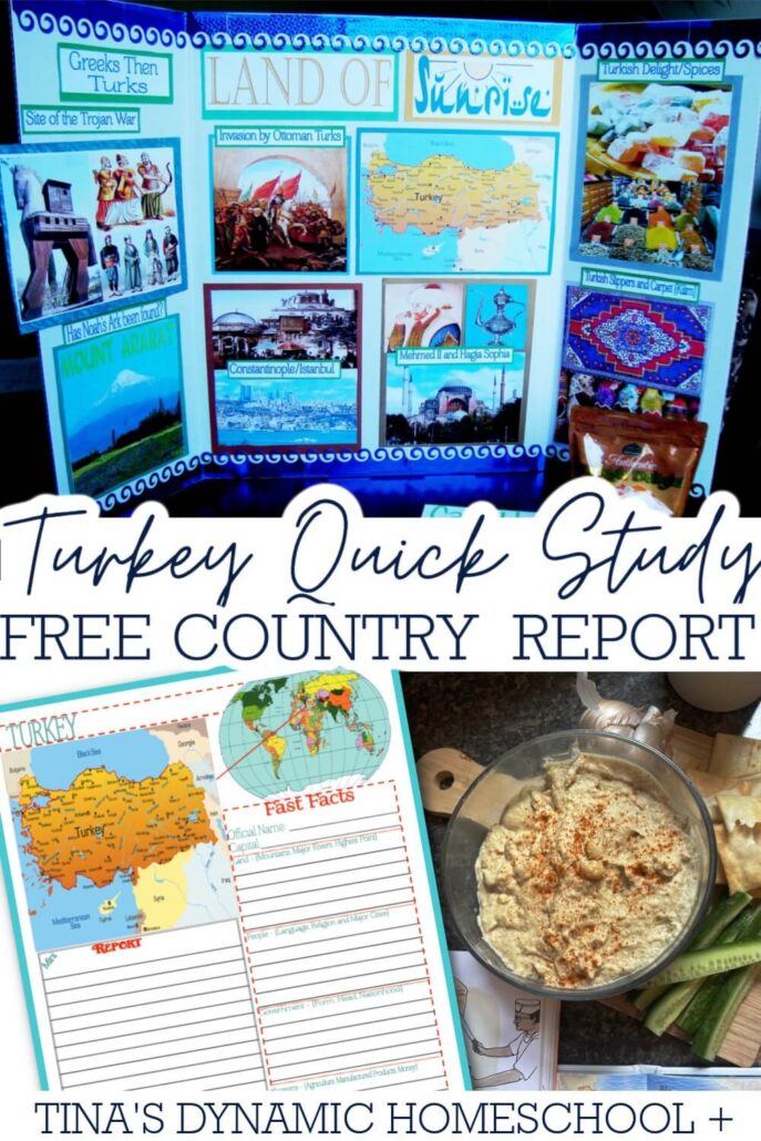 Mini Unit Study Of Turkey For Kids | Free Country Report