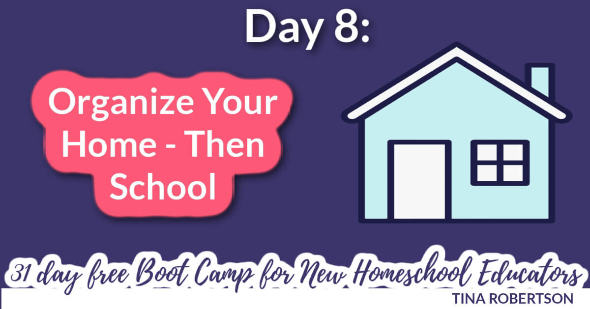 How I Organize My Homeschool Resources in a Tiny Home