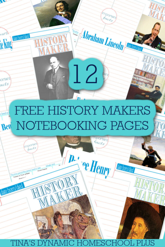 12 Free & Unique Geography Resource History Makers Pages