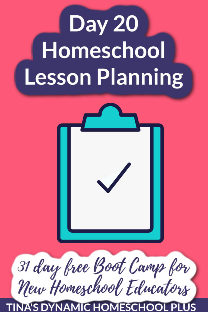 Day 20 Homeschool Lesson Planning And New Homeschooler Free Bootcamp