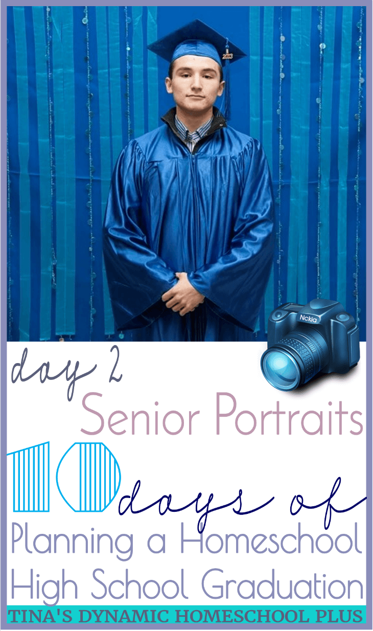 10 days-Planning Homeschool High School Graduation: Senior Portraits (Day 2). Many details were floating around in my mind, one thing I figured out quite early was that I could go ahead and get official portraits done and purchase his cap and gown. Grab some ideas for places to take pictures that last a lifetime!
