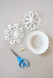 CP snowflakes coffee filters