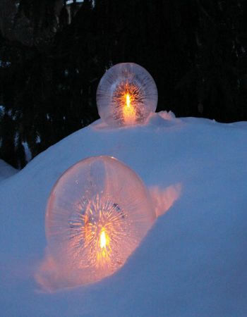 winter globes