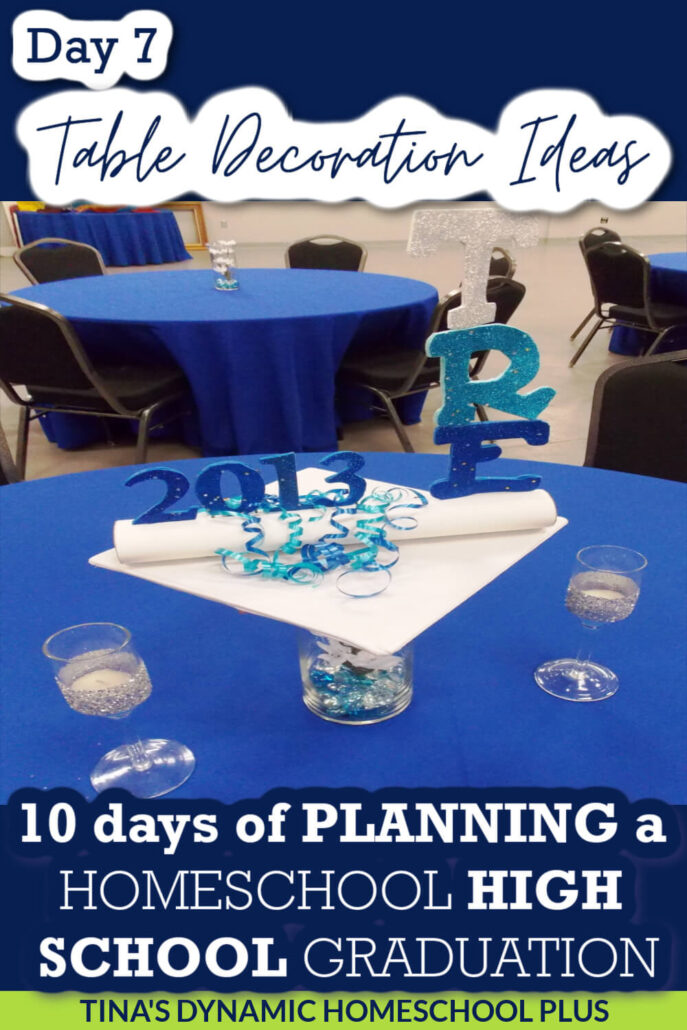 Fun Table Decoration Ideas For High School Graduation Day 7 of 10 Days