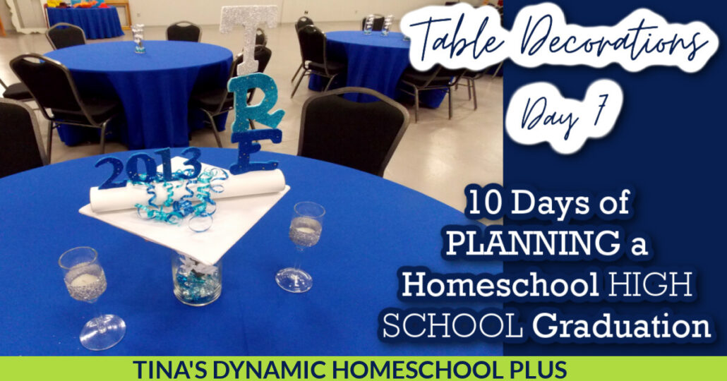 Fun Table Decoration Ideas For High School Graduation Day 7 of 10 Days