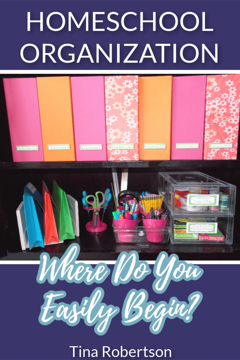Homeschool Organization - Where Do You Easily Begin?