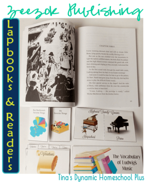 Zeezok Publishing Review Beethoven Lapbook and Reader