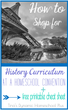 Homeschool History How to Shop For Curriculum at a Convention