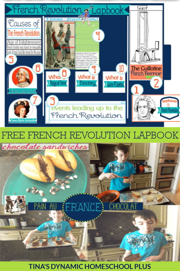 Free Fun Lapbook for Kids About the French Revolution