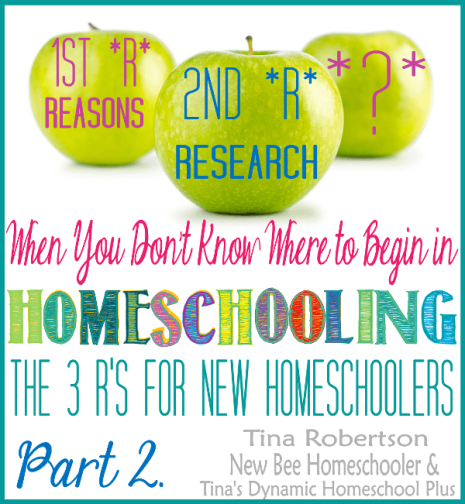 3 Rs of Homeschooling Part 2 Research