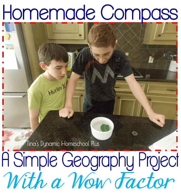 Homemade Compass Simple Geography Projects Equals Huge Wow Factors