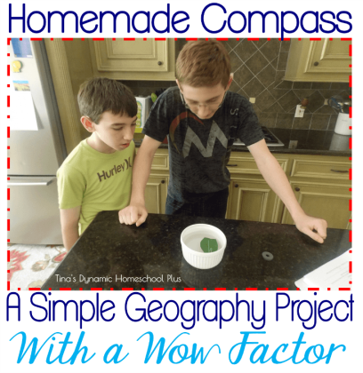Homemade Compass - Simple Geography Project With a Wow Factor