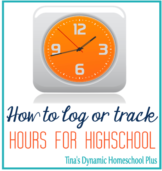 How to Log or Track Hours for High School? Click here to grab tips for a no fear homeschool high school year.