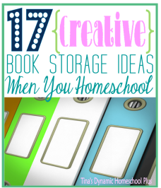 17 Creative Book Storage Ideas When You Homeschool