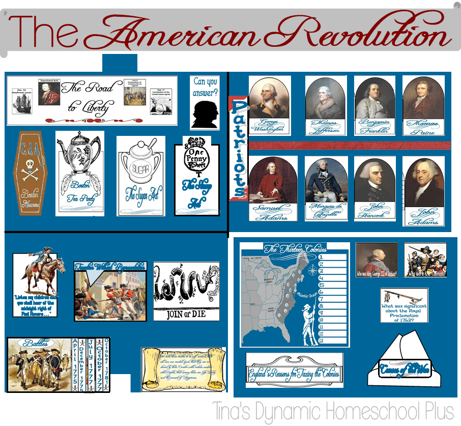 American Revolution Unit Study and Lapbook 1775 – 1783