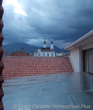 Cuenca View from  our room