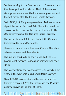 Indian Removal Act Minibook 2