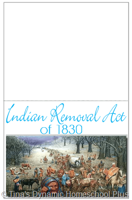 Indian Removal Act Minibook