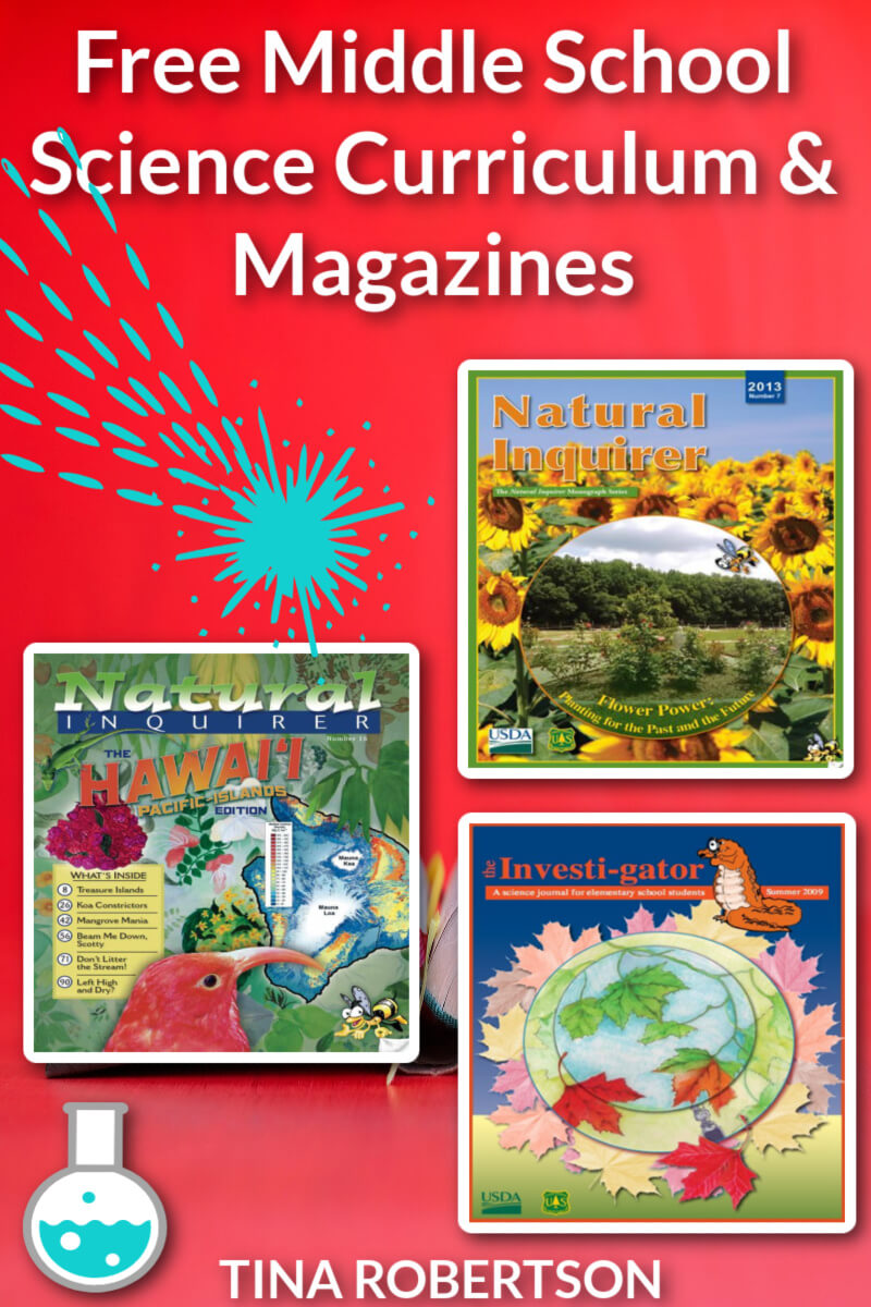 Free Middle School Science Curriculum And Magazine   Free Middle School Science Curriculum And Magazine At Tinas Dynamic Homeschool Plus 