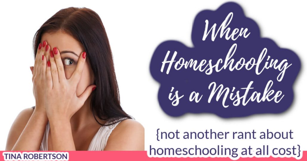 When Homeschooling is a Mistake