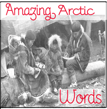 Amazing Arctic Words Minibook @ Tina's Dynamic Homeschool Plus