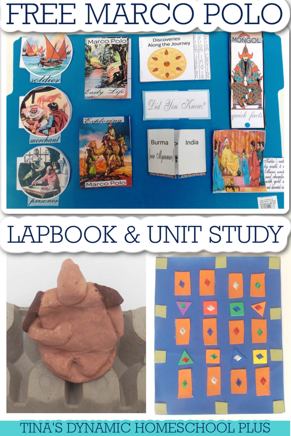 Free Marco Polo Unit Study, Lapbook, and Hands-on Ideas