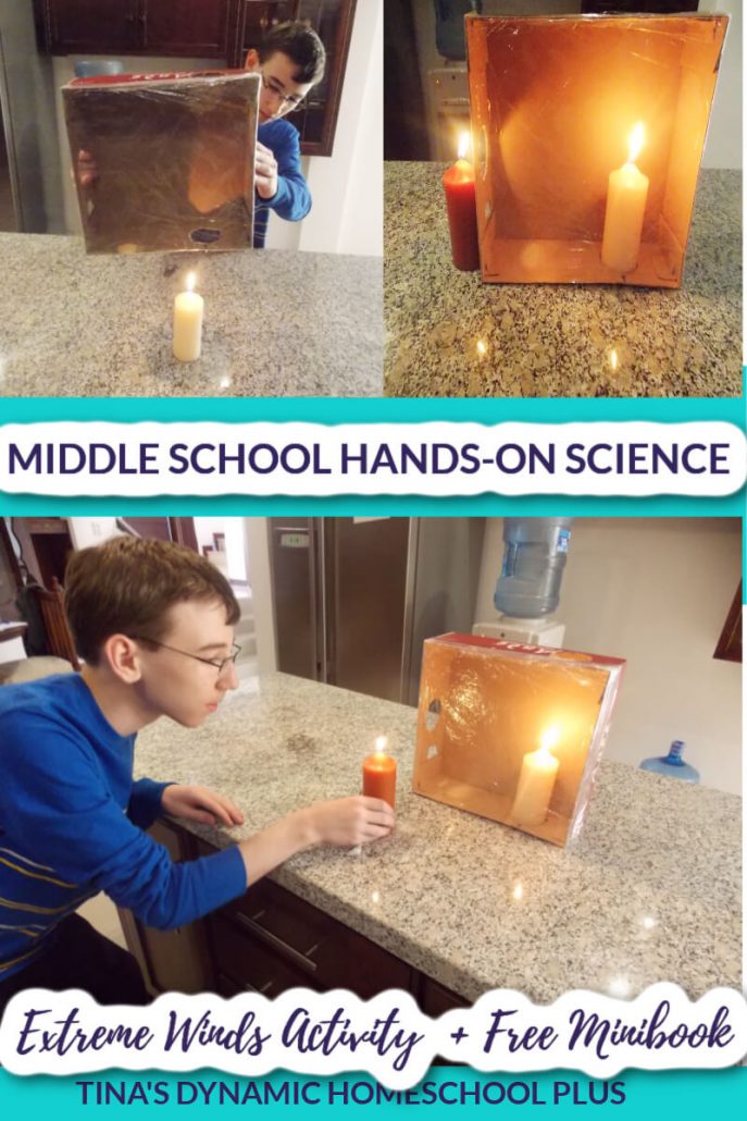 Middle School Hands-on Science : Extreme Winds + Free Minibook