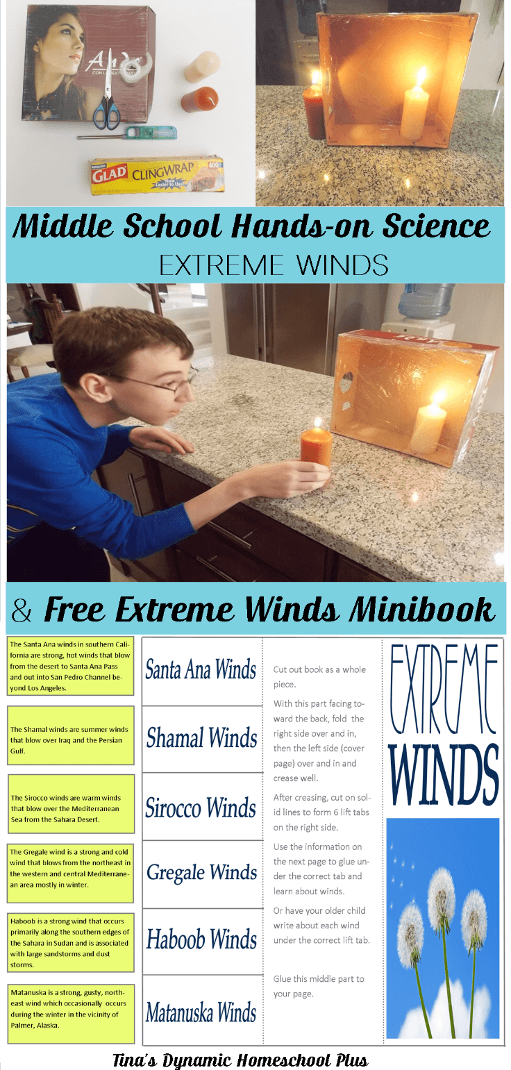Middle School Science Hands-on Science Extreme Winds @ Tina's Dynamic Homeschool Plus-1