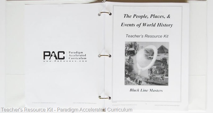 Teacher Resource Kit - PAC @ Tina's Dynamic Homeschool Plus