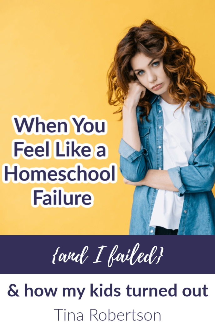 When You Feel Like a Homeschool Failure