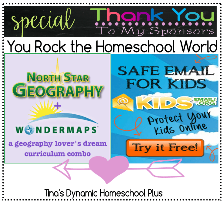 March Dynamic Sponsor Shout Out @ Tina's Dynamic Homeschool Plus
