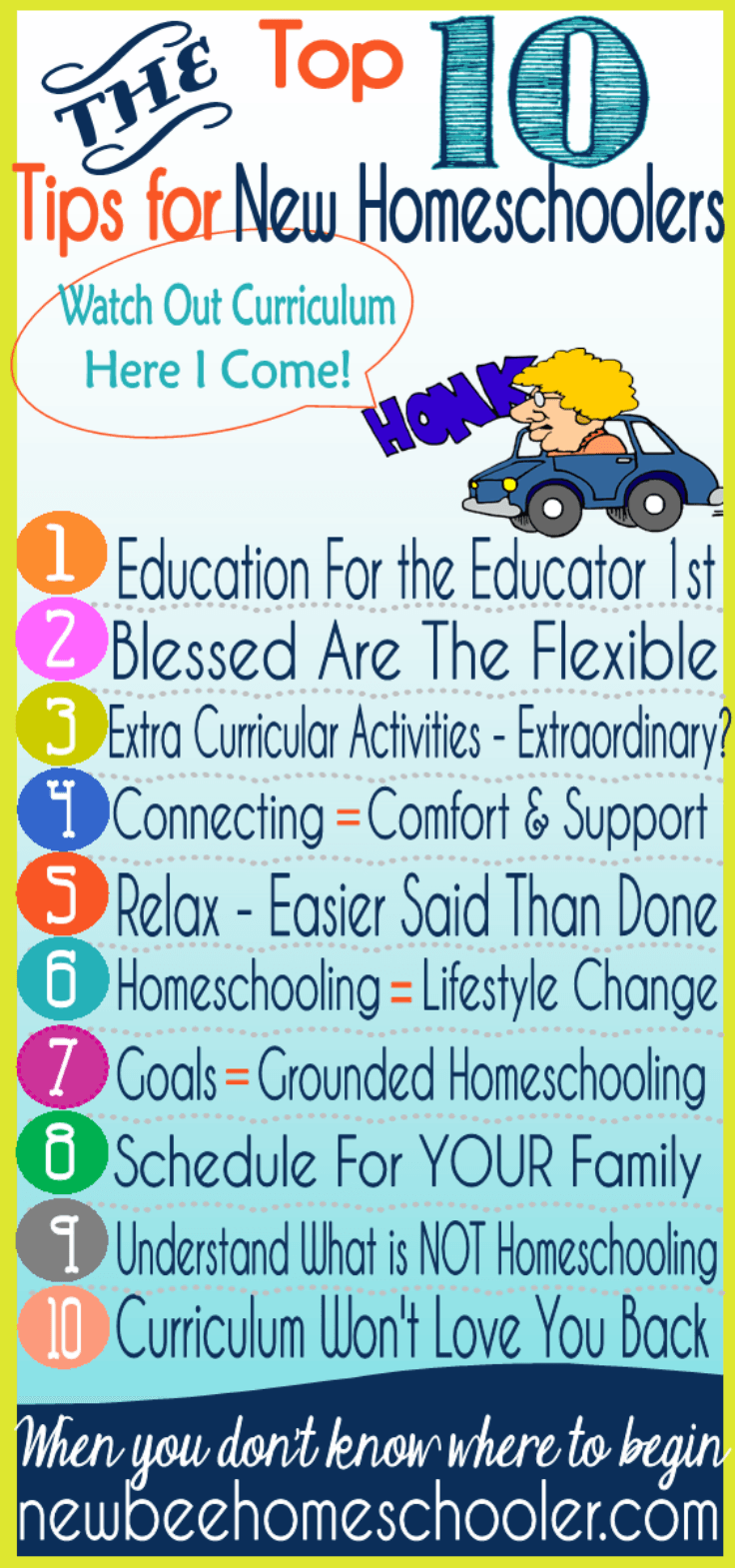 Top 10 Tips for New Homeschoolers Part 2 @ Tinas Dynamic Homeschool Plus