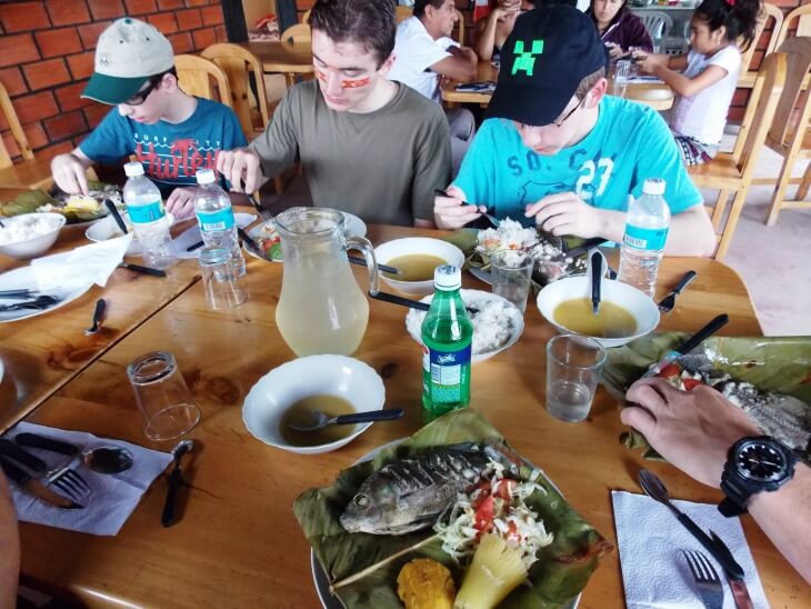 9 Fish cooked in banana leaves