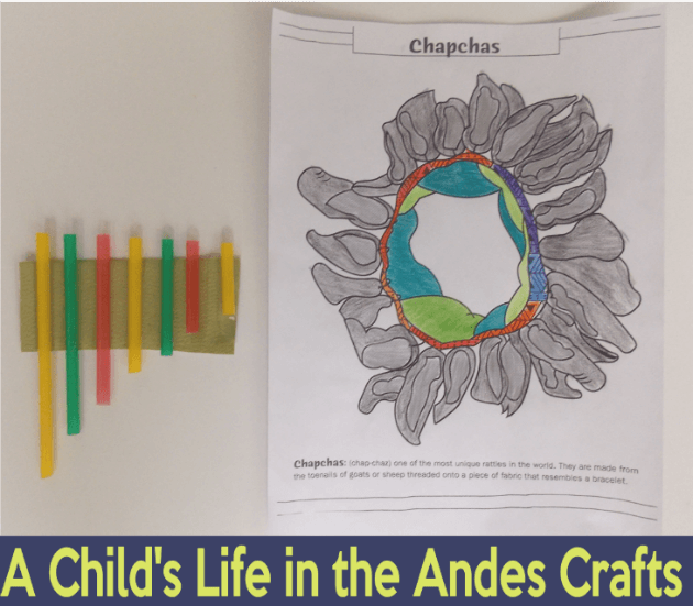 A Child's Life in the Andes Craft @ Tina's Dynamic Homeschool Plus