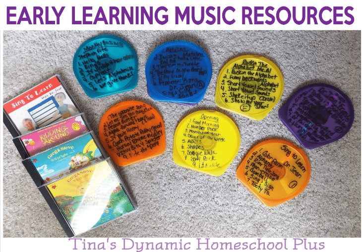 Early Learning Music Resources @ Tina's Dynamic Homeschool Plus
