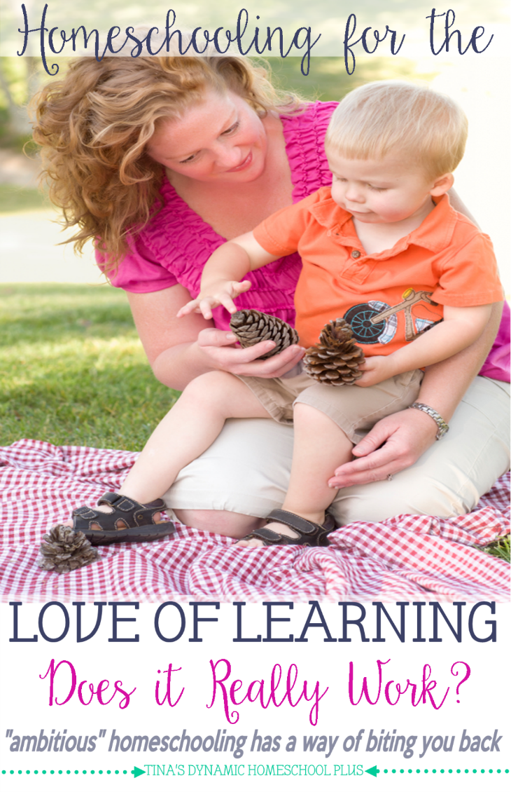 Homeschooling for the Love of Learning - Does It Really Work @ Tina's Dynamic Homeschool Plus