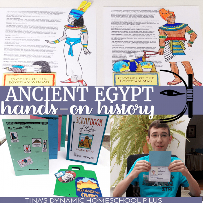 Ancient Egypt Homeschool Unit Study - Hands-on and FUN!