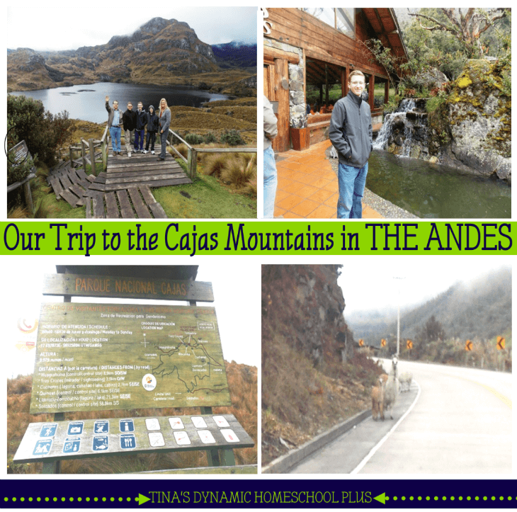Cajas Mountain in the Andes Mountains @ Tina's Dynamic Homeschool Plus