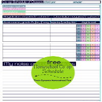 Free Homeschool Co-op Scheduling Form – 7 Step Homeschool Planner. Over ... Free Homeschool Co-op Scheduling Form – 7 Step Homeschool Planner. Over ...