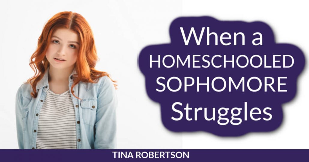 When a Homeschooled Sophomore Struggles