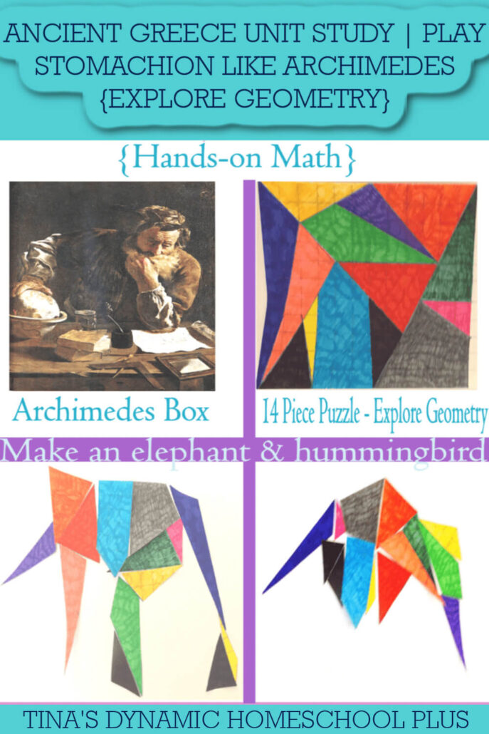 Ancient Greece Unit Study Play Stomachion Like Archimedes {Explore Geometry}