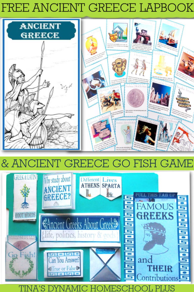 Free Ancient Greece Lapbook