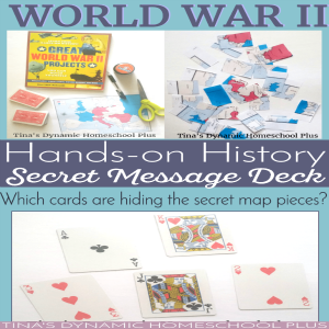 World War II Hands-On History - Make a Secret Message Deck