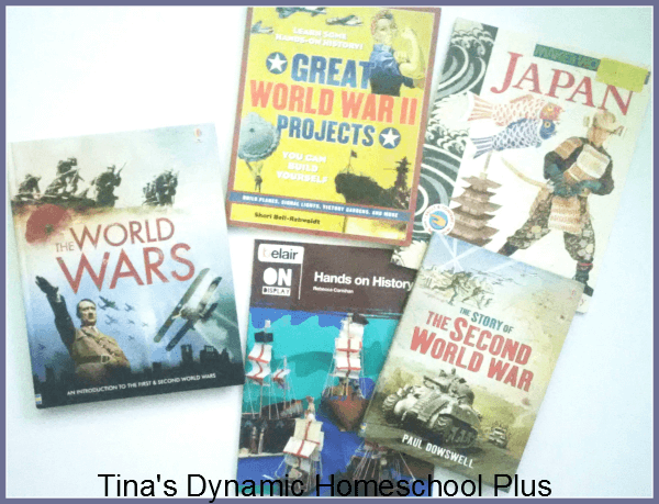 World War II books for a homeschool unit study @ Tina's Dynamic Homeschool Plus