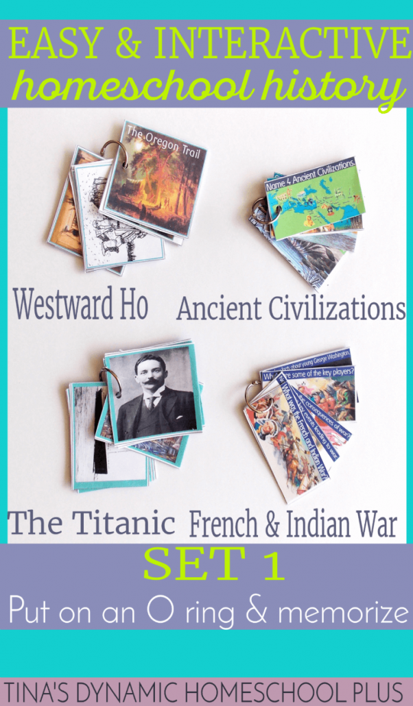 Titanic Sank April 14/15 - Free Printable History Cards 